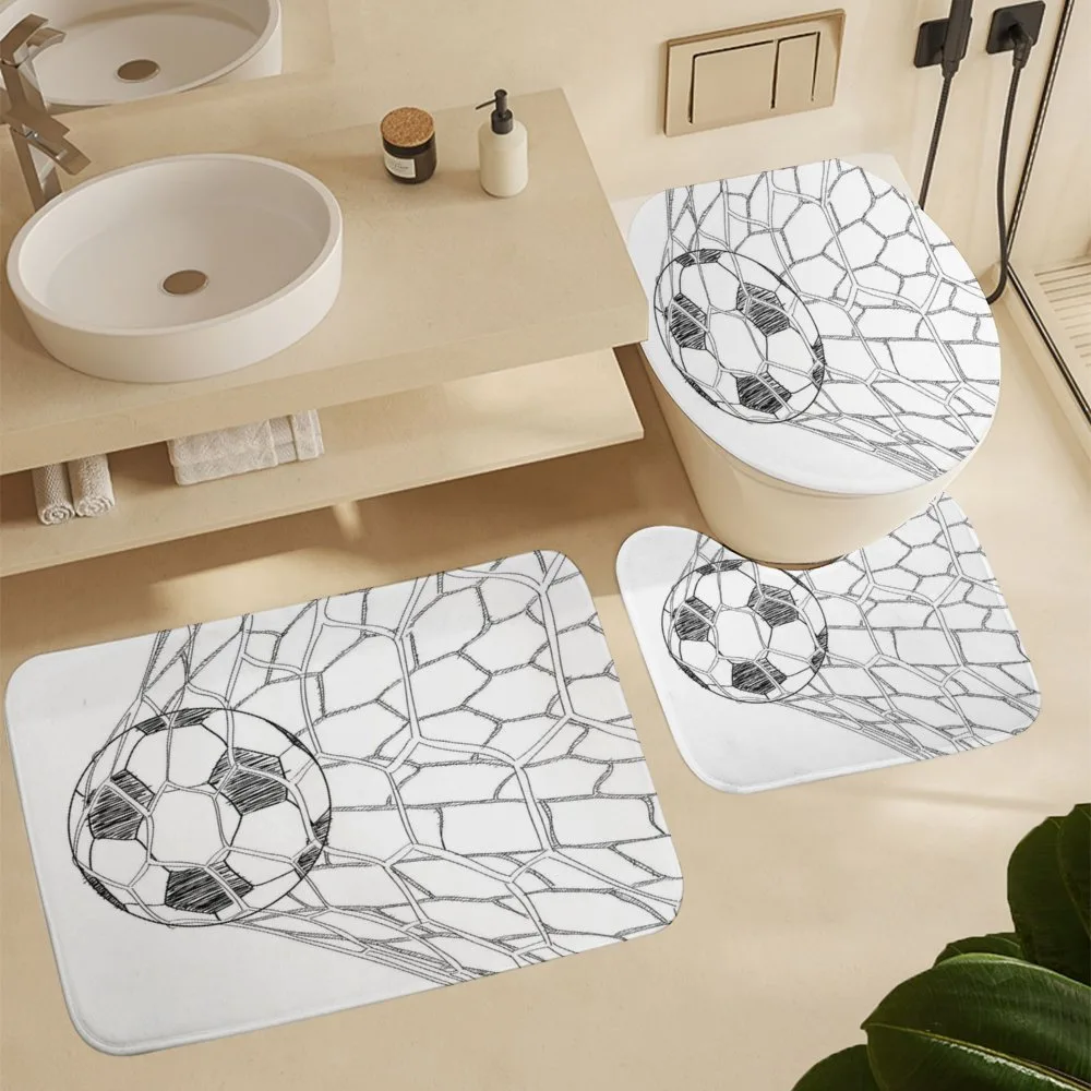 Soccer Ball in Net — Detail 5
