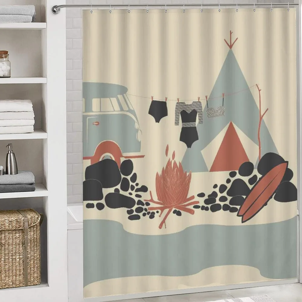 Tent Van and Fire Beach — Detail 4