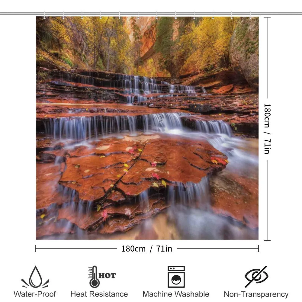 Waterfall Autumn — Detail 2