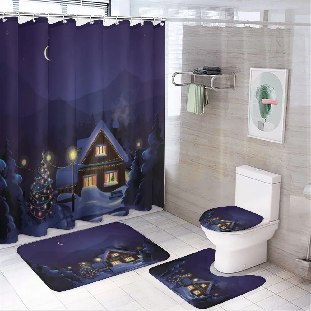 Winter Home and Tree — Your design