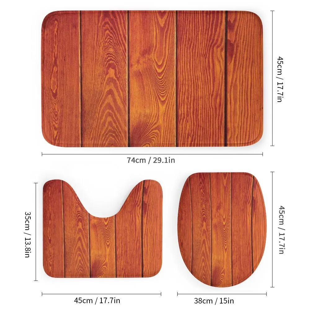 Wood Timber Floor Orange — Detail 1
