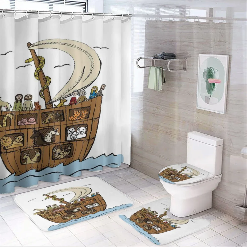 Ancient Flood Story Motif — Your design