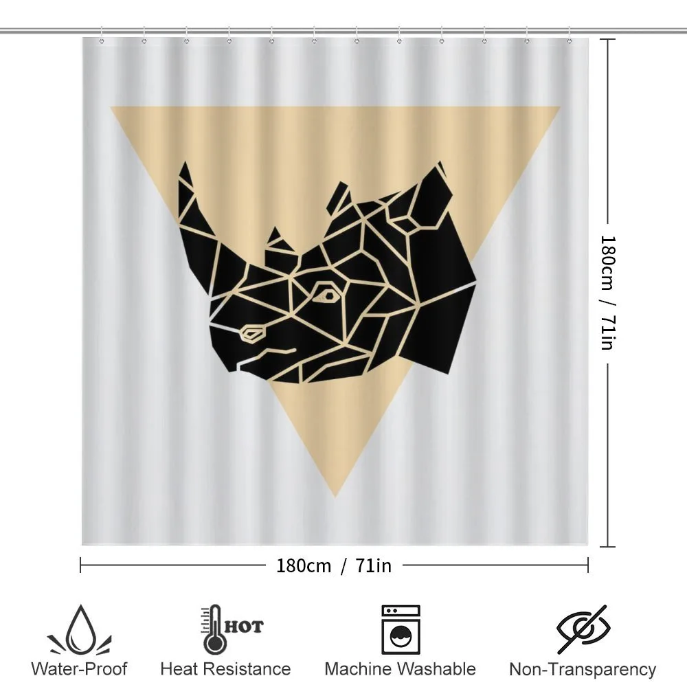 Angular Animal Design Graphic — Detail 2
