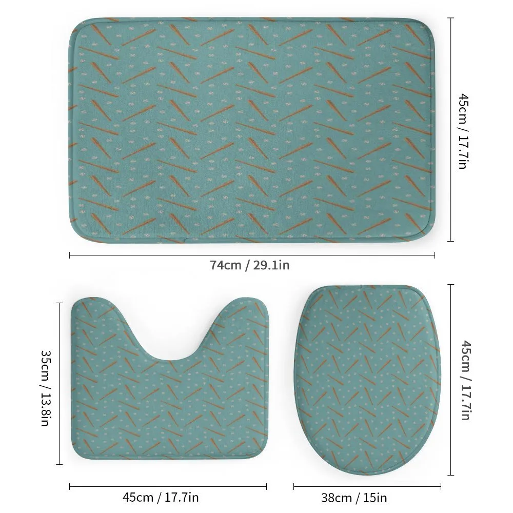 Bats and Balls Pattern — Detail 1