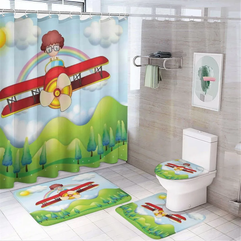 Boy in Sky Sunny Day — Your design