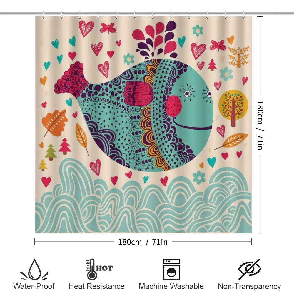 Colorful Whales Plants — Detail 2