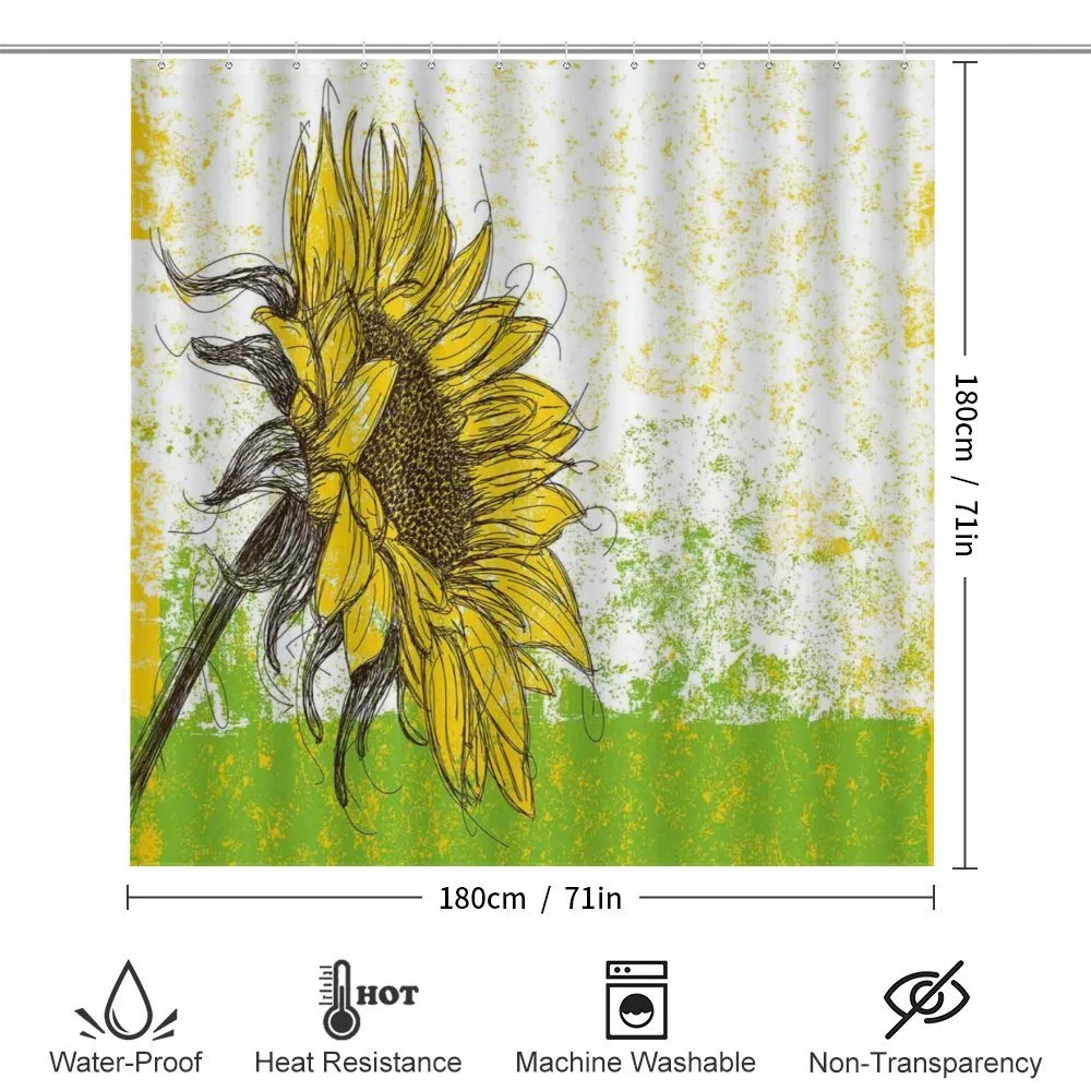 Floral with Sunflowers — Detail 2