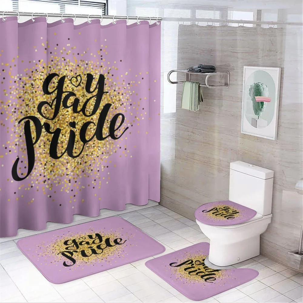 Gay Pride Dots on Lilac — Your design