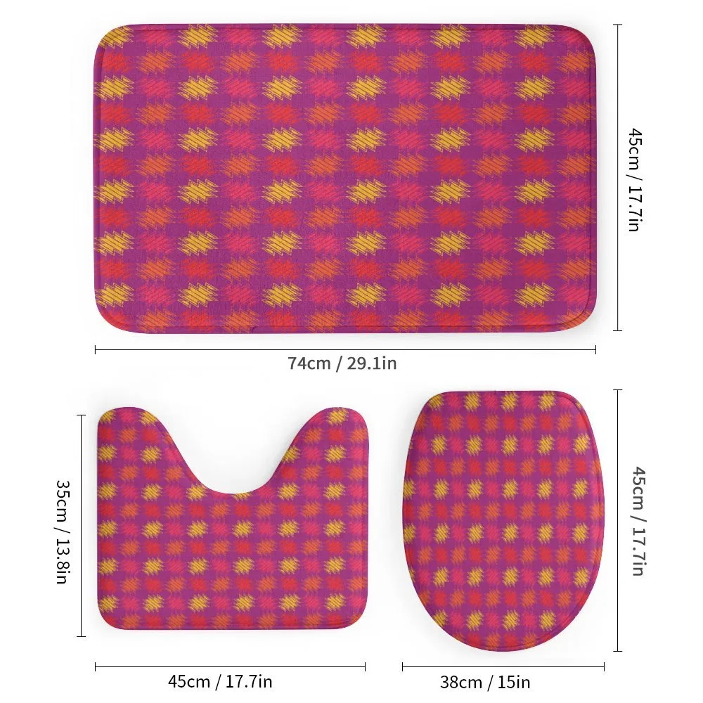 Hand Drawn Square Shape Motifs — Detail 1