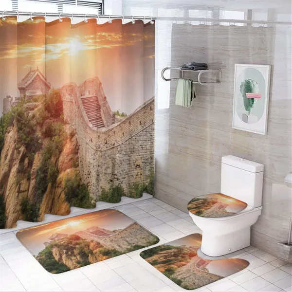 Horizon Empire on a shower curtain