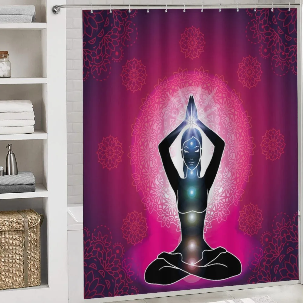 Maroon Yoga Meditation — Detail 4