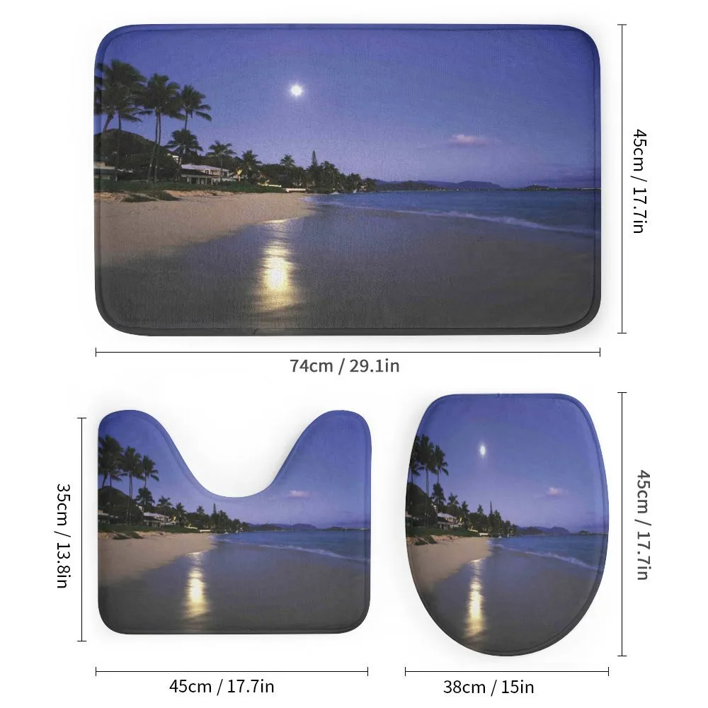 Moonlight Hawaii Sea — Detail 1