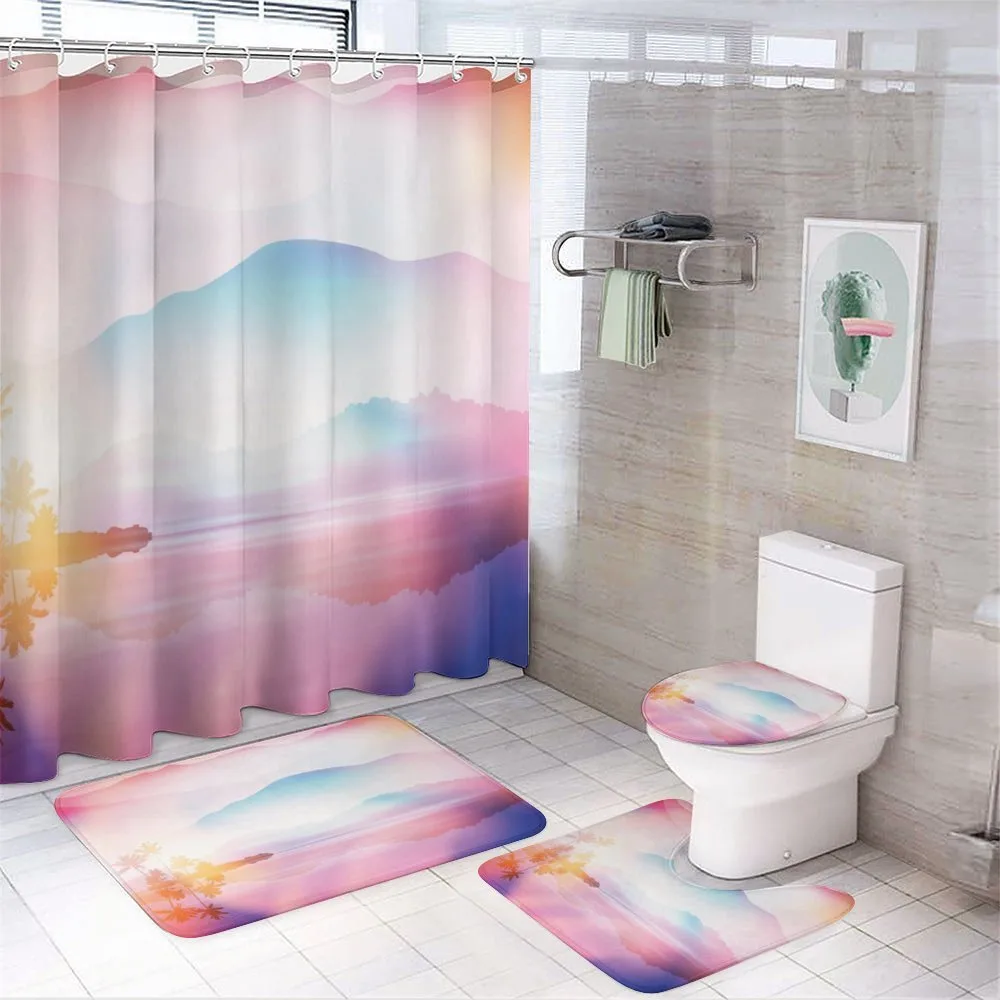 Ombre Tropical Landscape — Your design