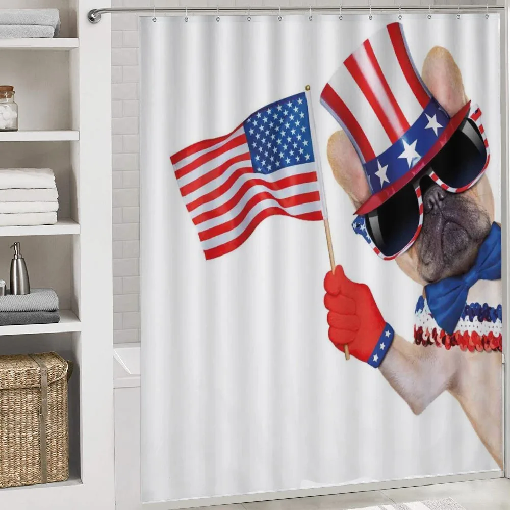 Patriotic Pug Dog — Detail 4