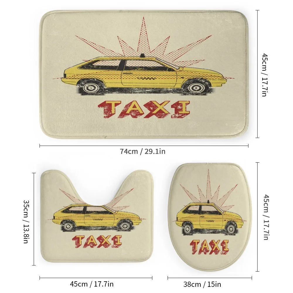 Pop Art Taxi Cab Vintage — Detail 1