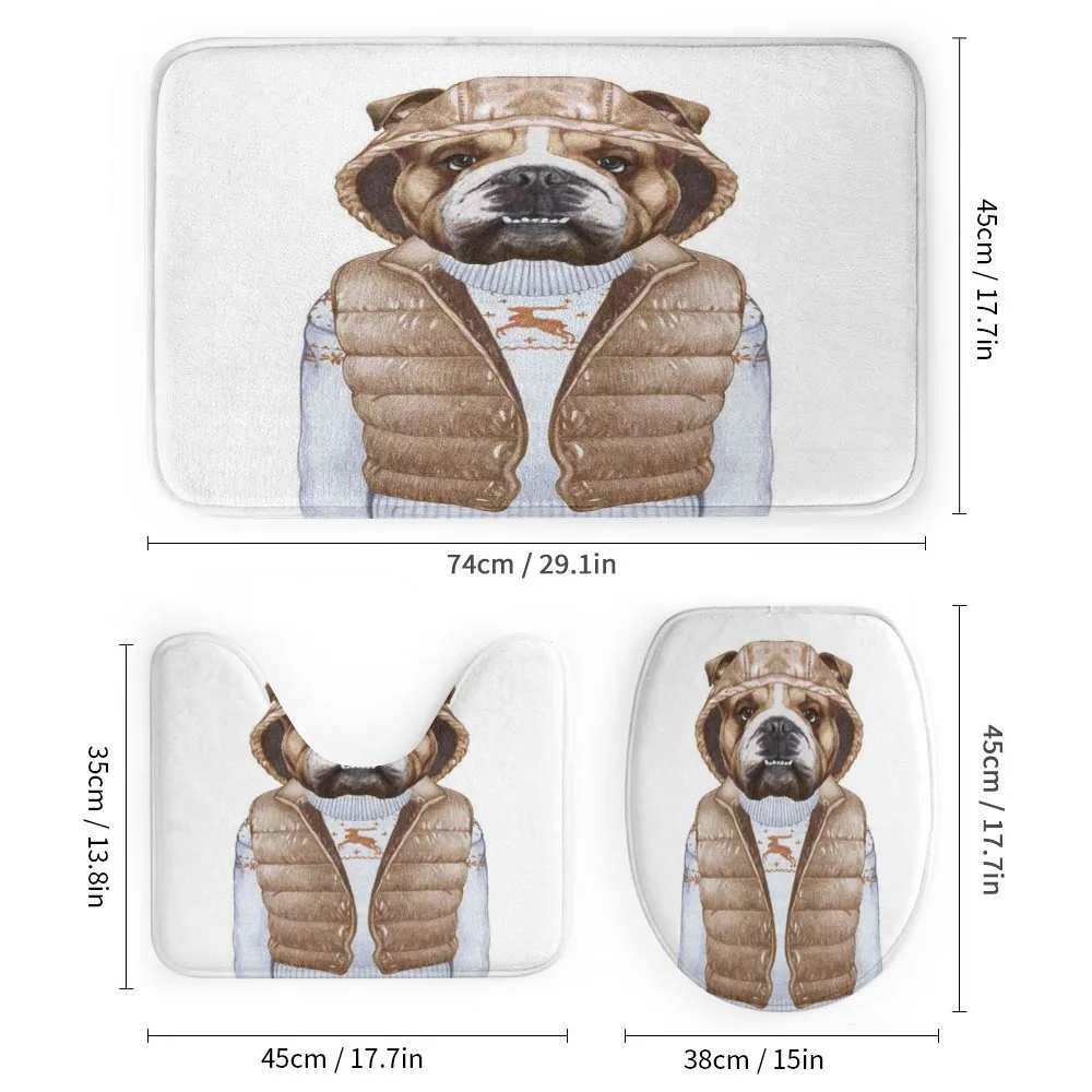 Puppy in a down Vest — Detail 1