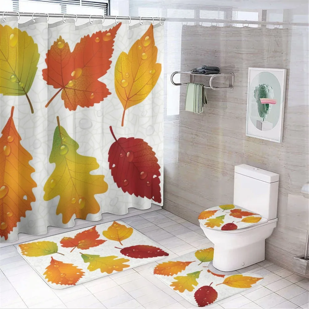 Realistic Dried Leaves Falling — Your design