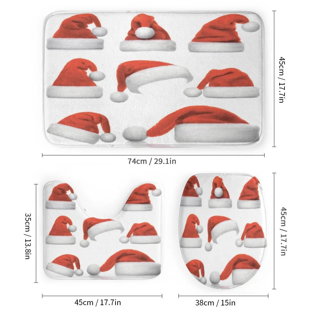 Santa Hats Pattern — Detail 1