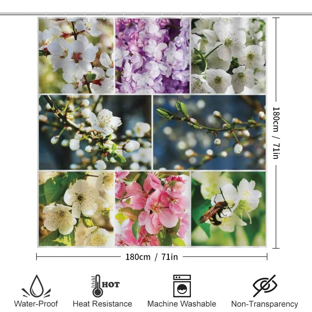 Spring Scenery Collage — Detail 2