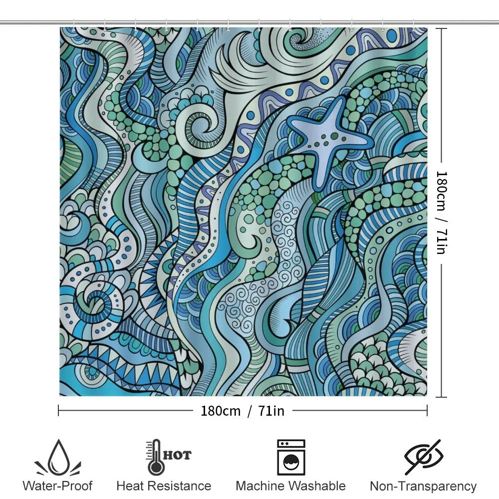 Underwater Wildlife Ethnic — Detail 2
