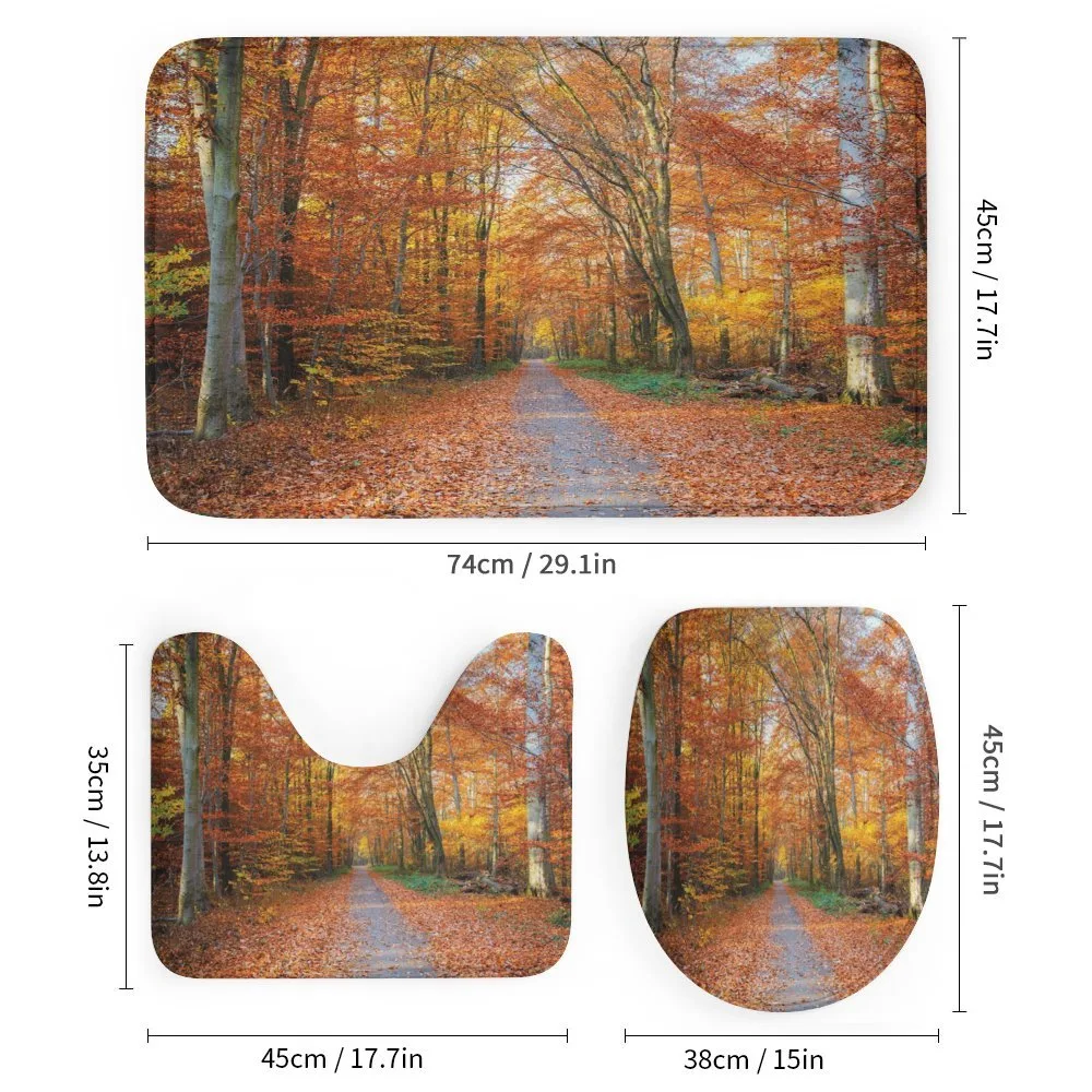 Vibrant Trees Pathway — Detail 1