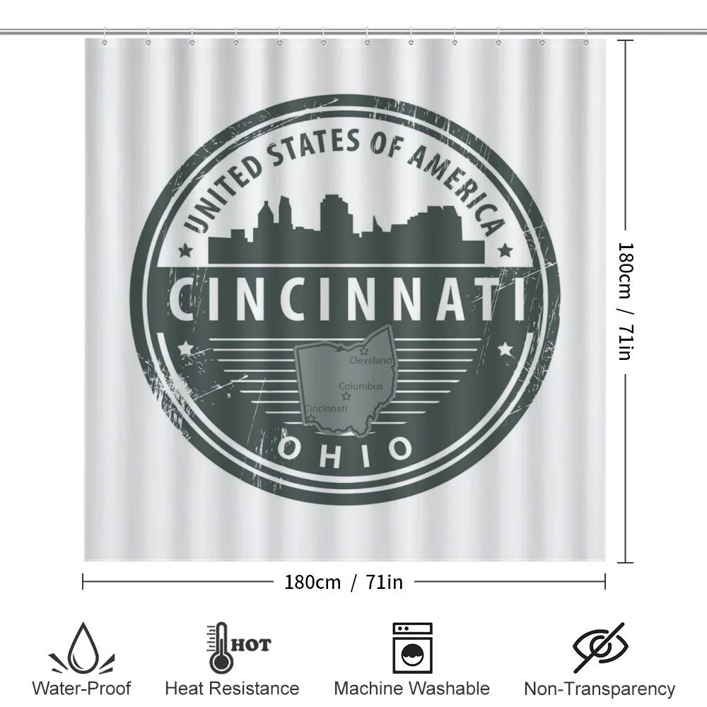 Aged America Emblem Ohio — Detail 2
