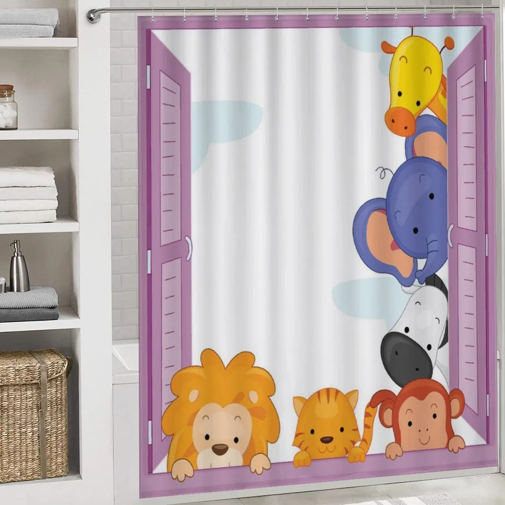 Animals Peeping Window — Detail 4