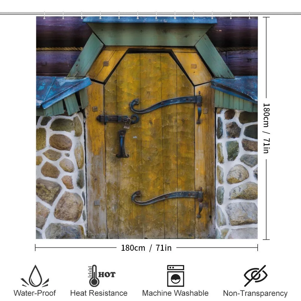 Antique Door Stone House — Detail 2