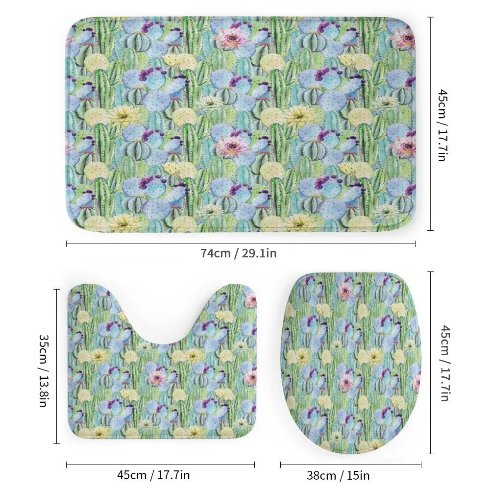 Cactus Buds Types Pattern — Detail 1
