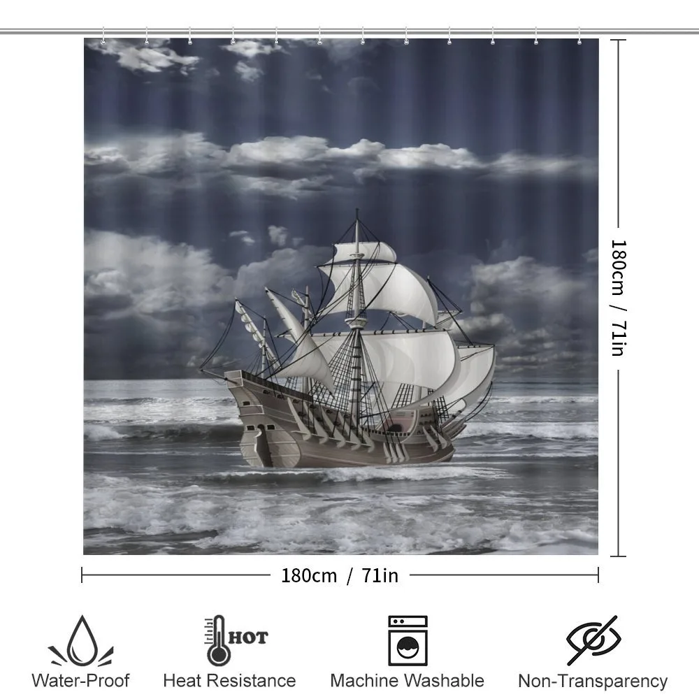 Caribbean Pirates Ship — Detail 2