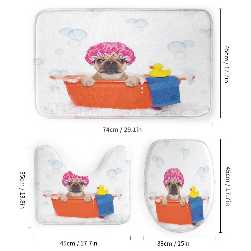 Dog Having a Bath Tub — Detail 1