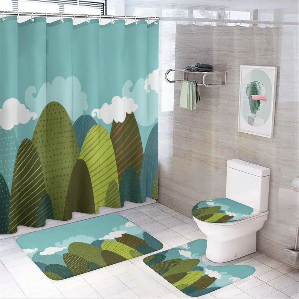 Doodle Trees and Clouds — Your design