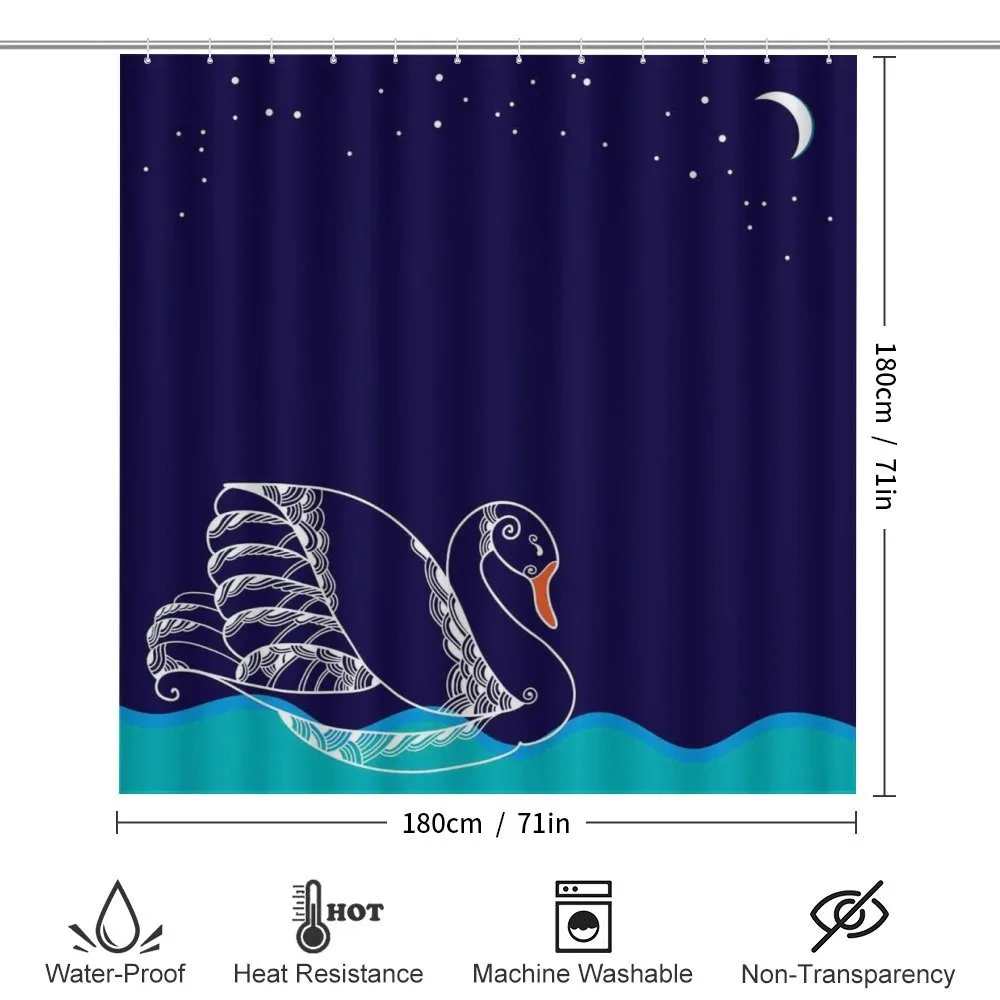 Floating Swan Waves — Detail 2
