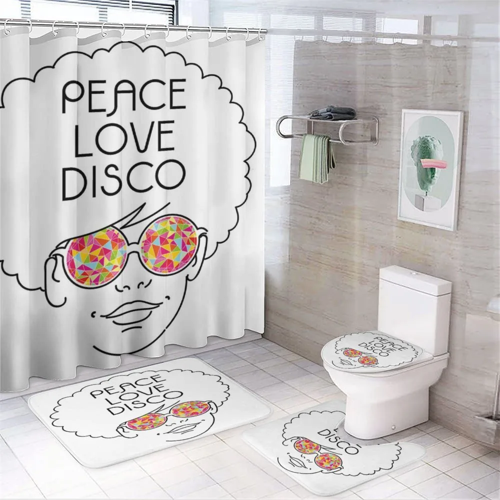 Girl Afro Hair Glasses — Your design