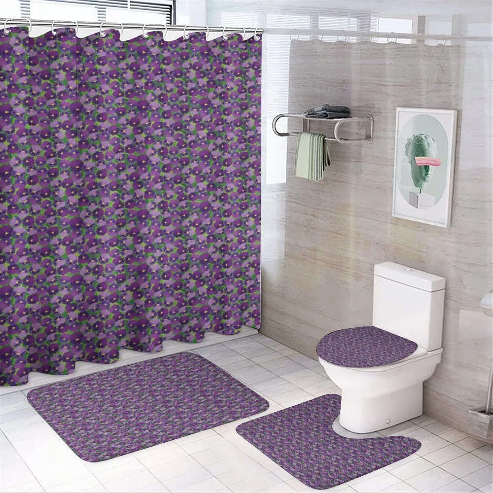 Green Field with Pansy — Your design