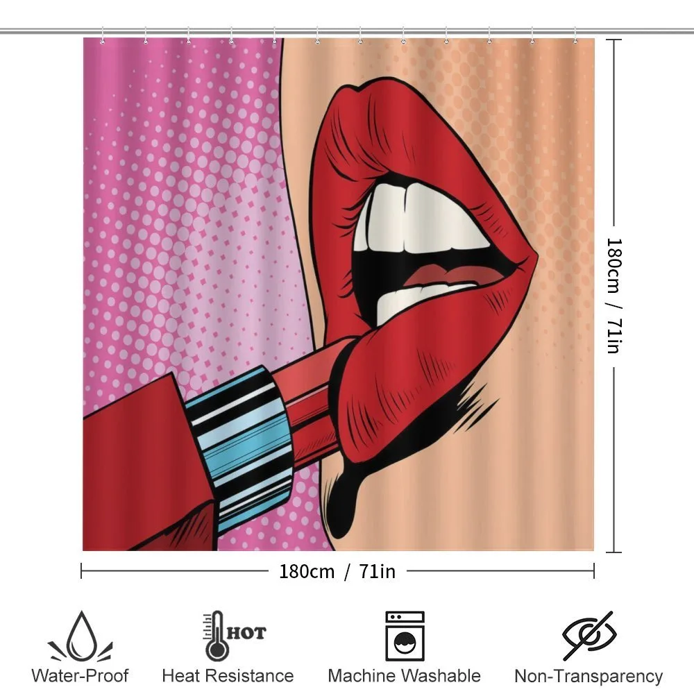 Halftone Comic Pop Art Girl — Detail 2
