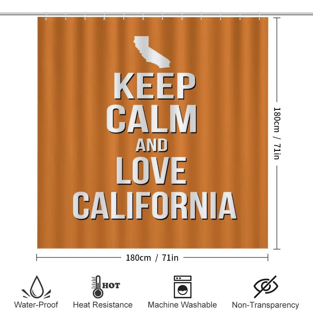 Love California Map — Detail 2