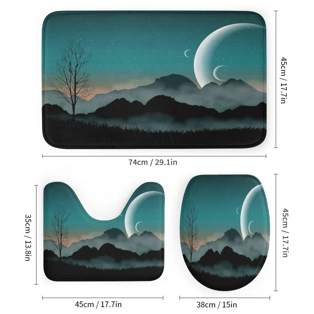 Night Sky on Mountain — Detail 1