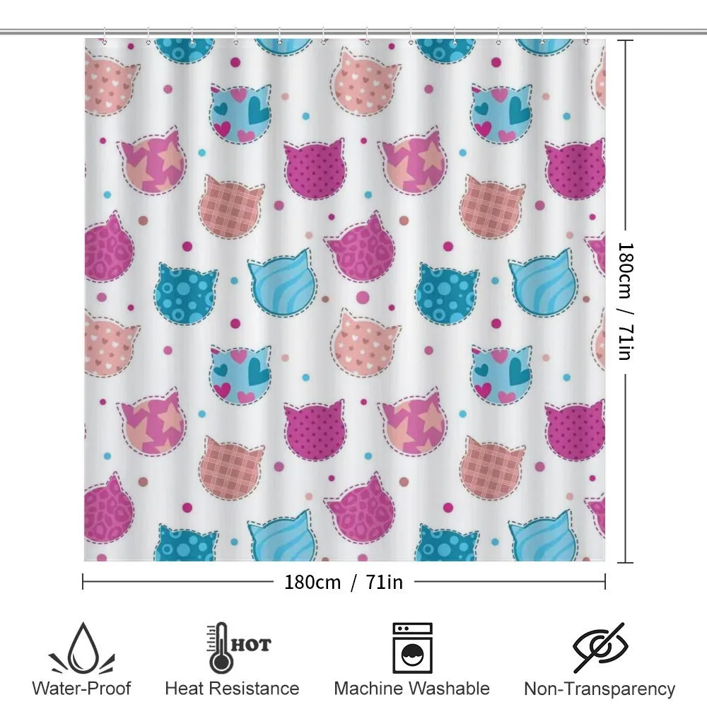 Patterned Kitten Heads — Detail 2