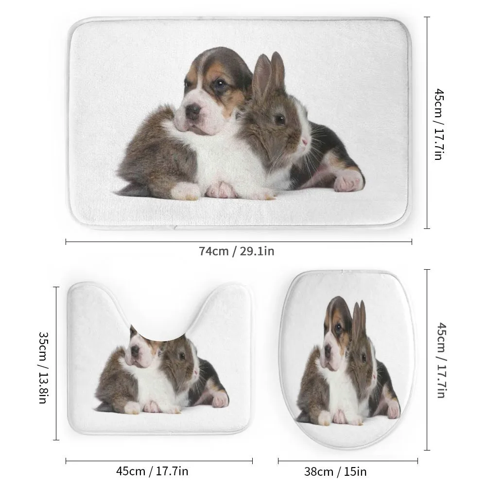 Rabbit Puppy Pet Friends — Detail 1