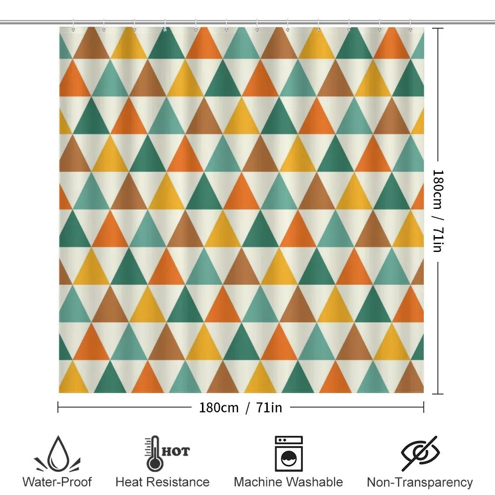 Repeating Retro Triangles — Detail 2