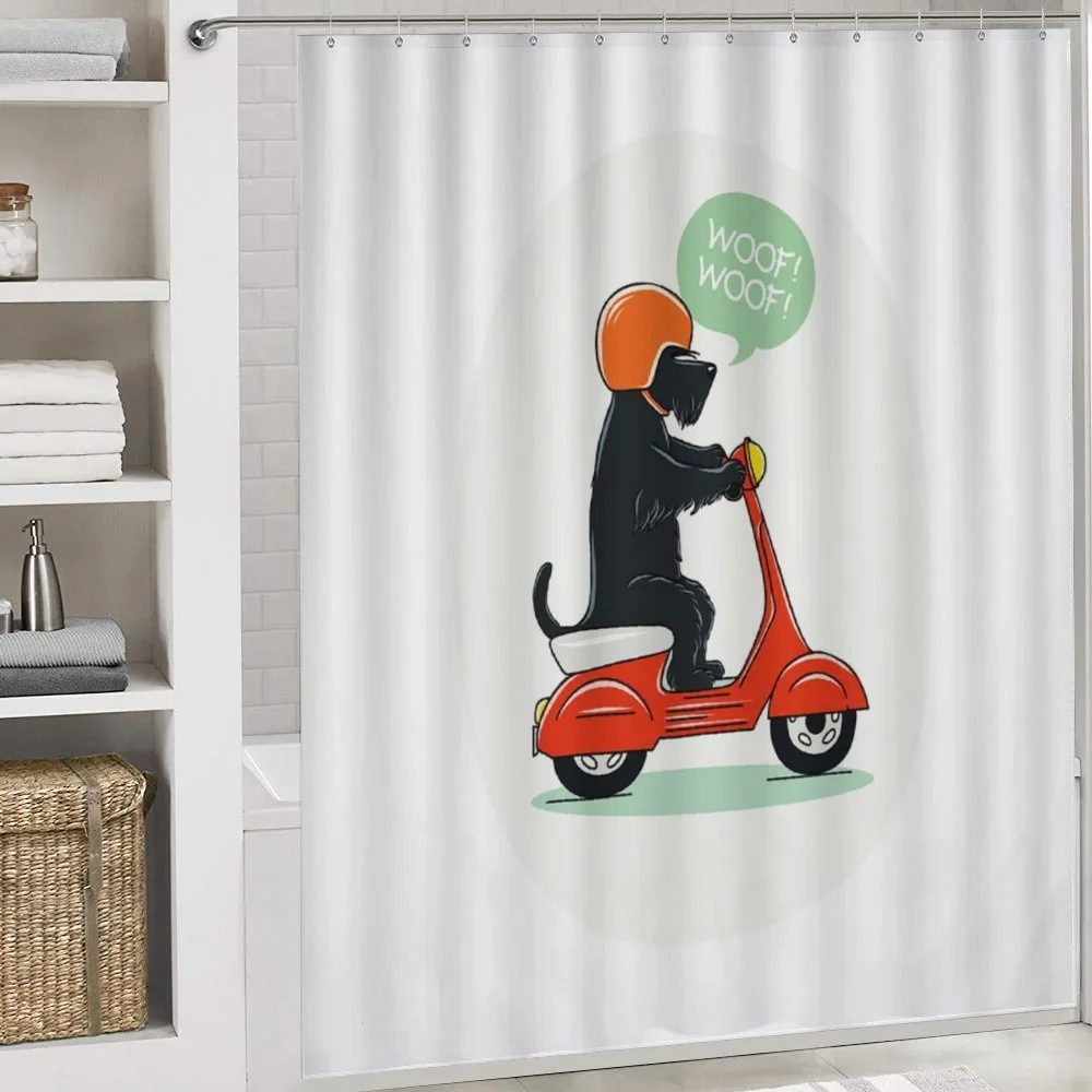 Scooter Ridding Puppies — Detail 4
