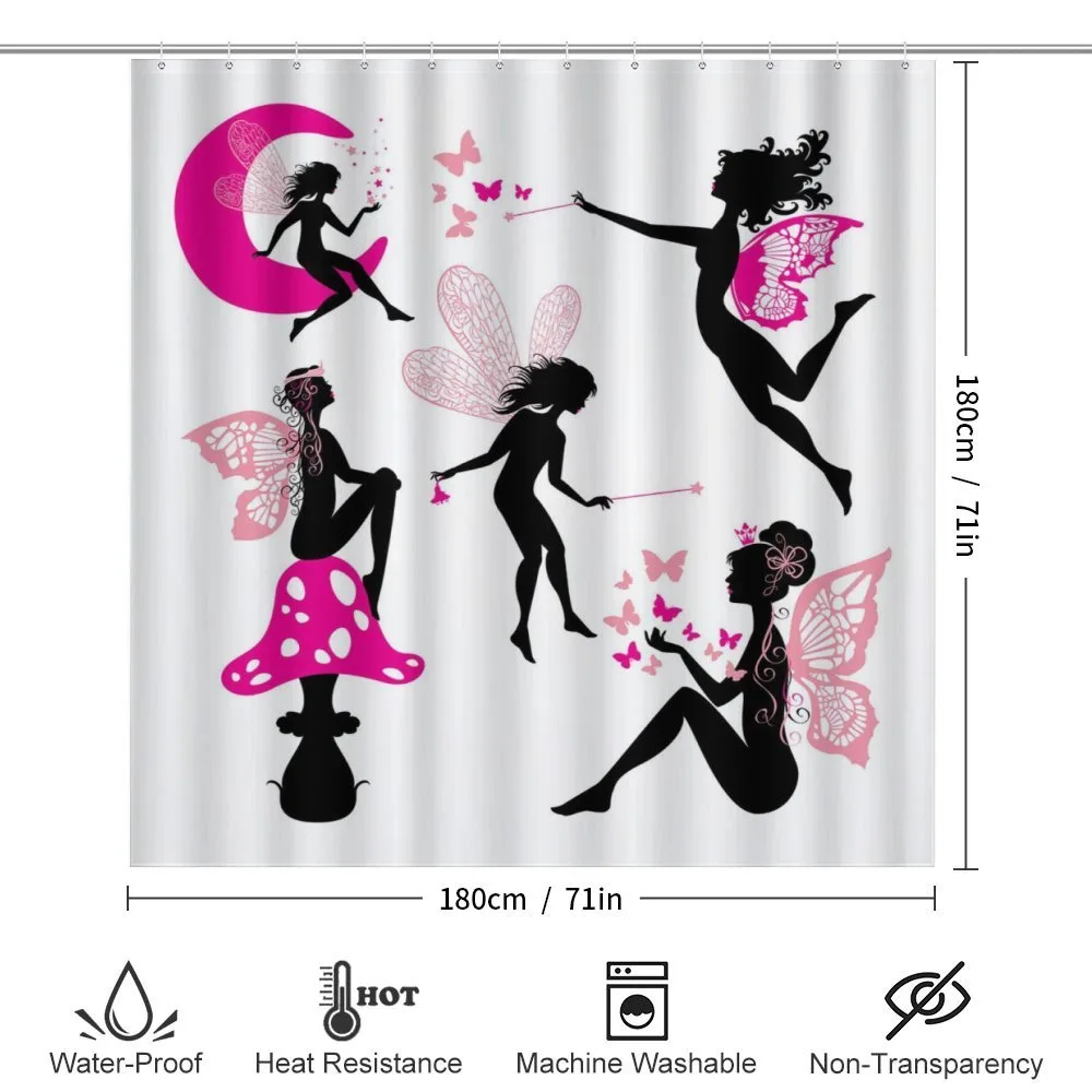 Silhouette of Winged Girl — Detail 2