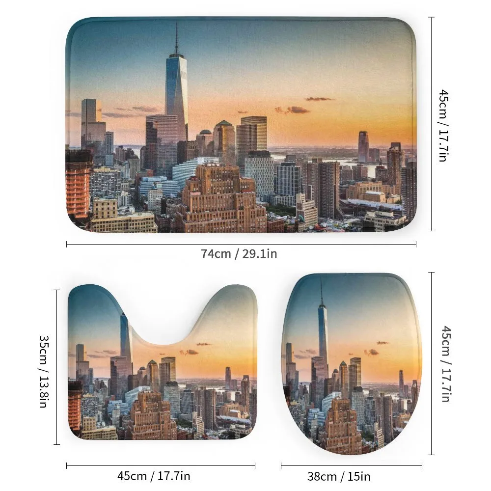 Sunset Manhattan Skyline — Detail 1