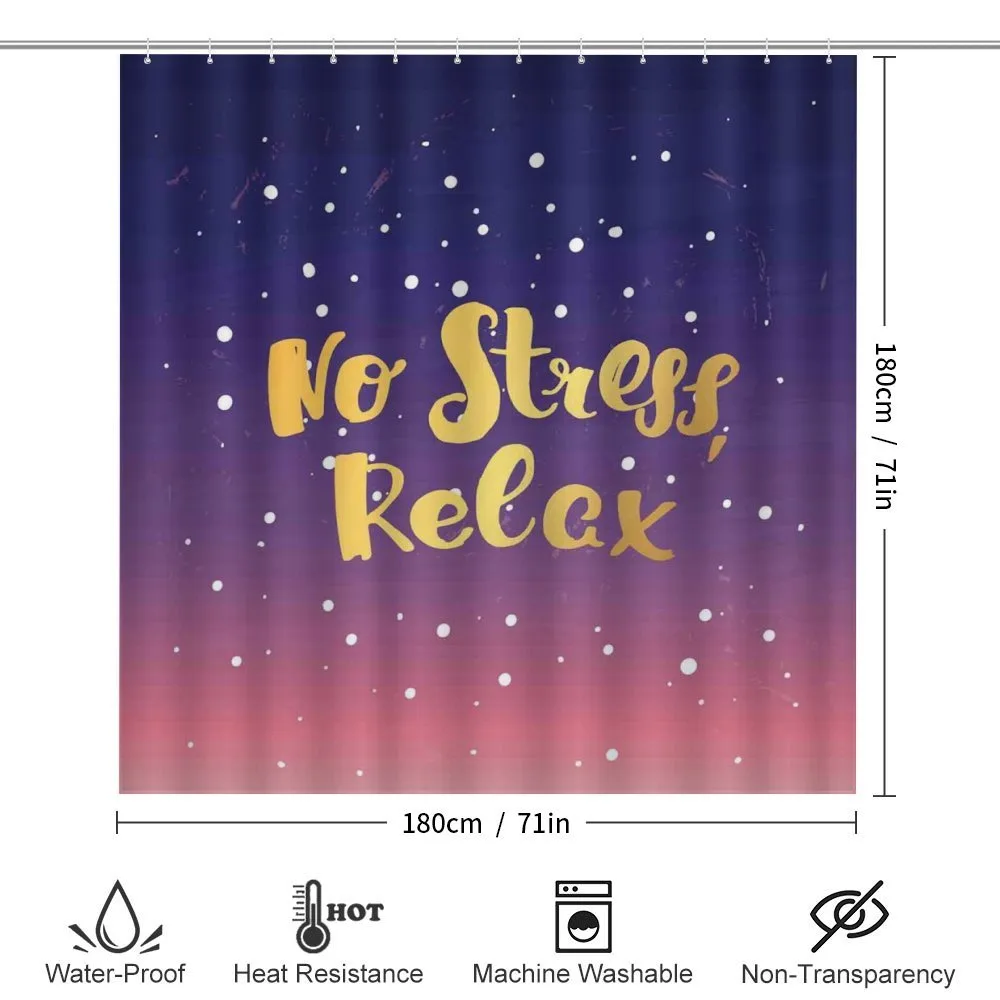 Typographic No Stress Relax — Detail 2