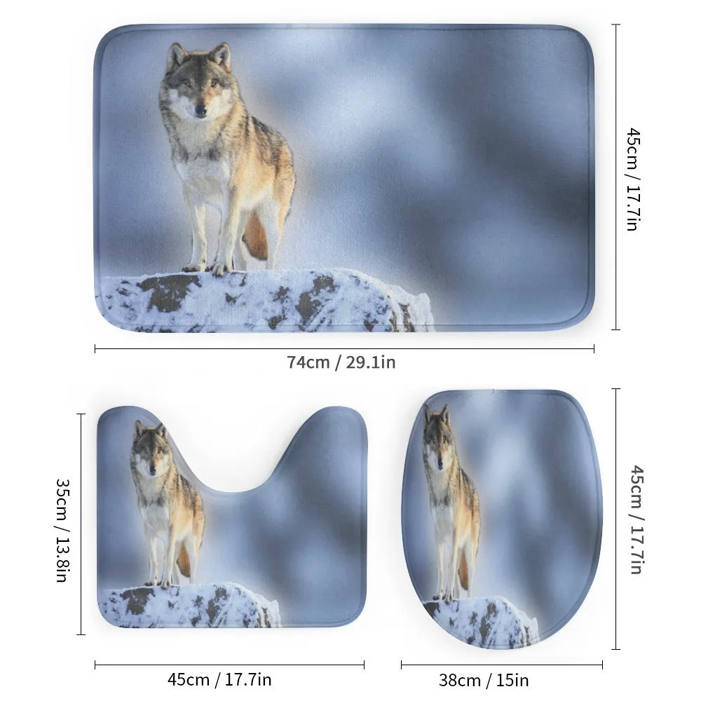Carnivore Canine in Snow — Detail 1