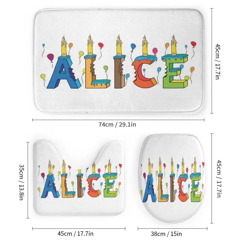 Colorful Girl Name Design — Detail 1