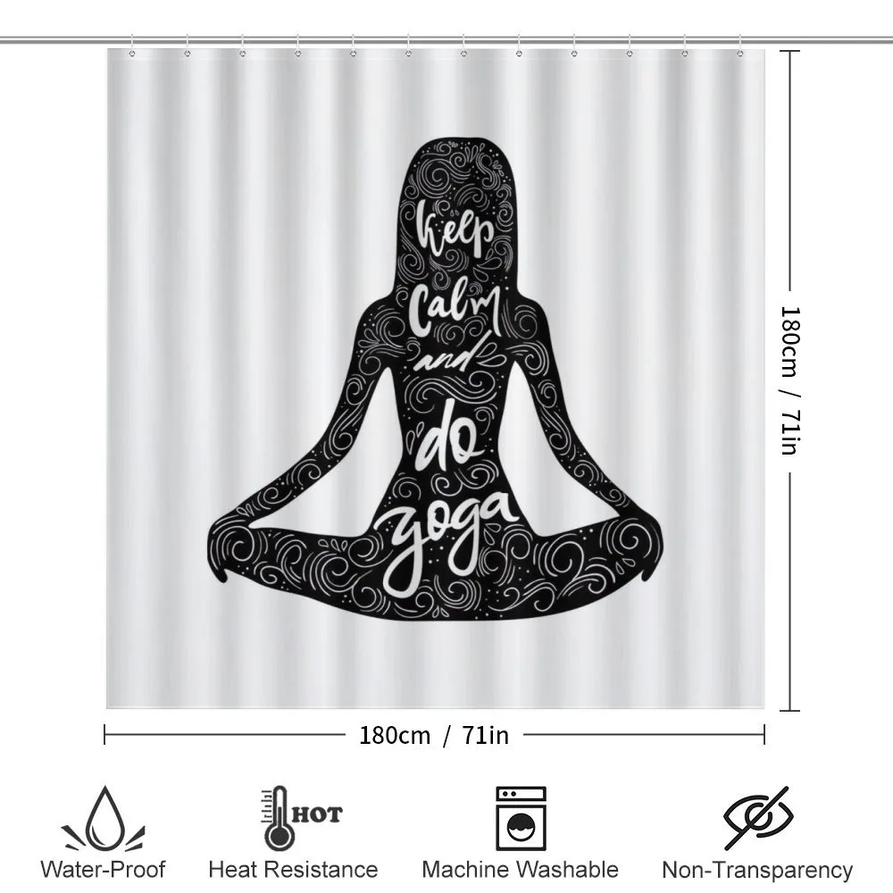 Do Yoga Words Girl — Detail 2