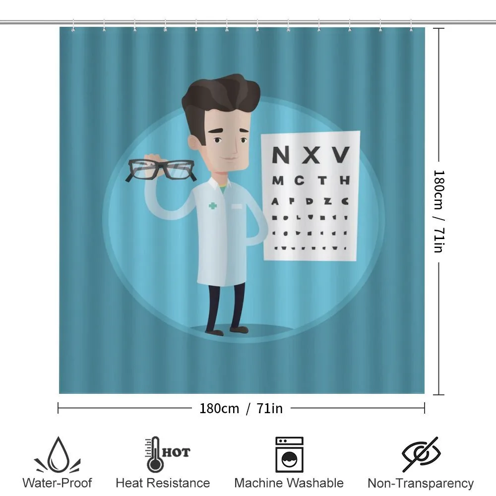 Doctor Holding Eyeglasses — Detail 2