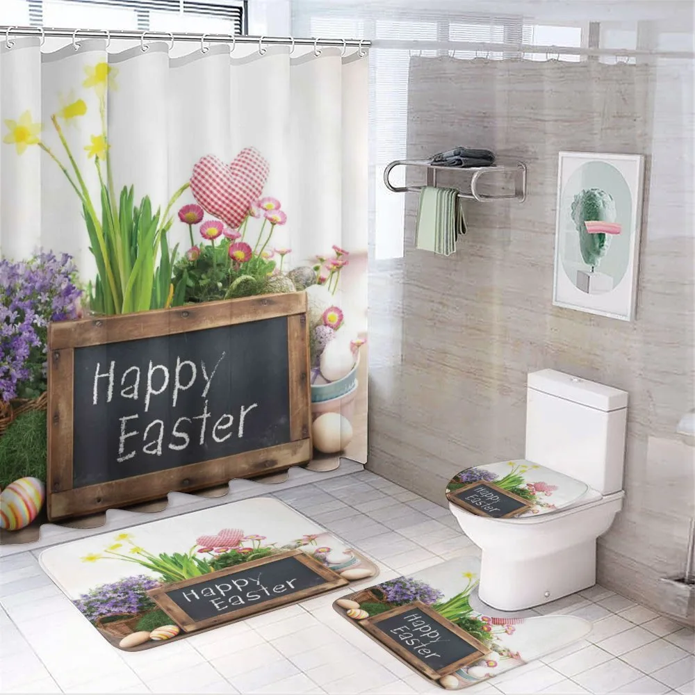 Flowers Eggs on Table — Your design